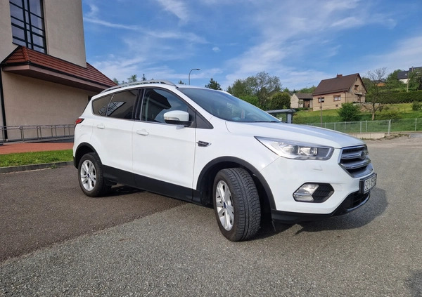 Ford Kuga cena 79500 przebieg: 51900, rok produkcji 2018 z Skoczów małe 172